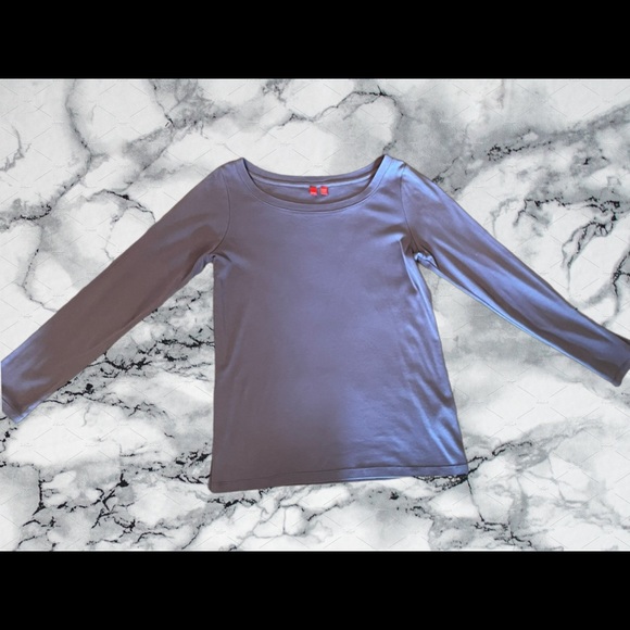 ESPRIT Long Sleeve GRAY Top SIZE XXL EUC - Picture 3 of 11